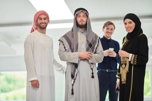 Ladies Abayas and Men Jubbas modest fashion